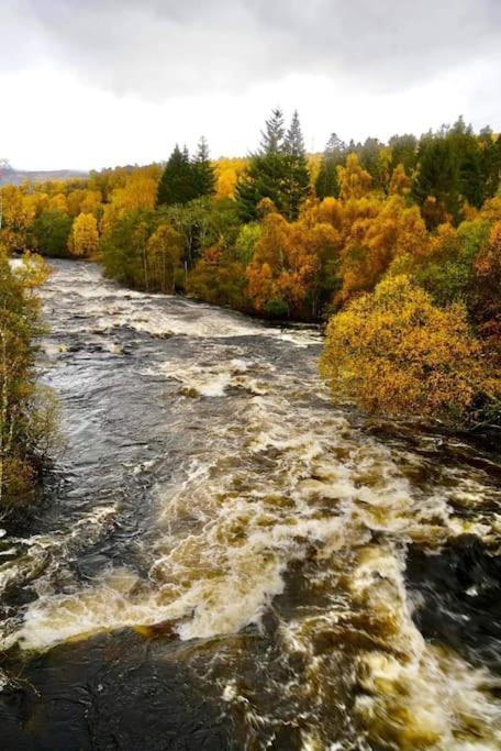 Riverside Lodge In Killiecrankie Bridge of Tilt Eksteriør billede